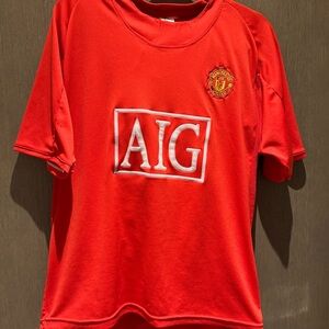 Kids Red Soccer Jersey